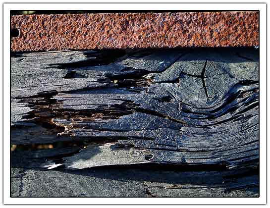 Wood and rusty iron II