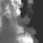 Black and White Clouds (6Kb)
