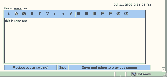 WYSIWIG editor (5K)
